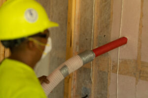 Wall Blown in Insulation - also known and blown in blanket